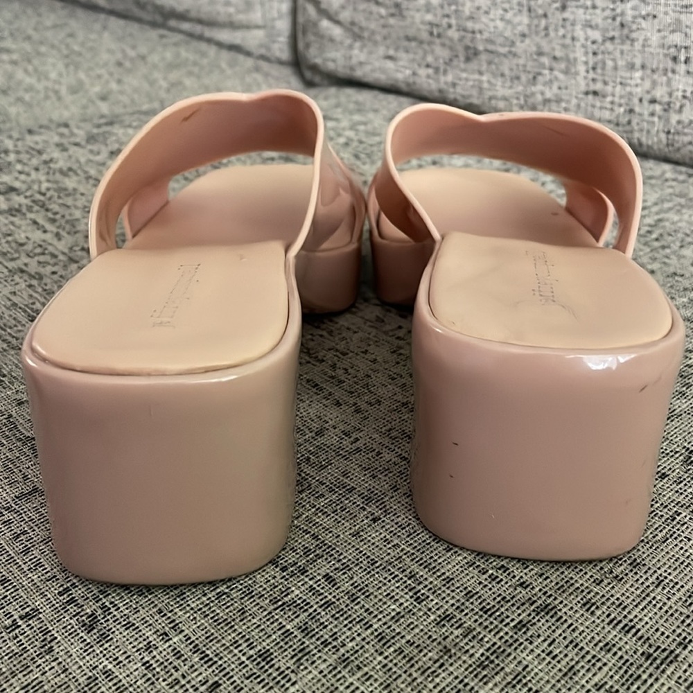 Jeffrey Campbell Nude Slides Size 10 - Picture 9 of 11